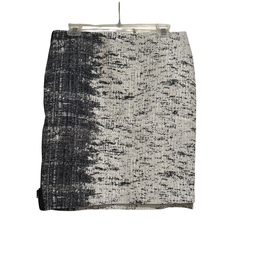 Elie Tahari Abstract Jacquard Mini Skirt. Size 10 - Picture 3 of 8